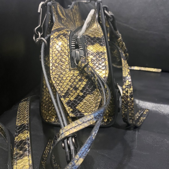 Balenciaga Snakeskin Mini City Bag - Picture 8 of 8